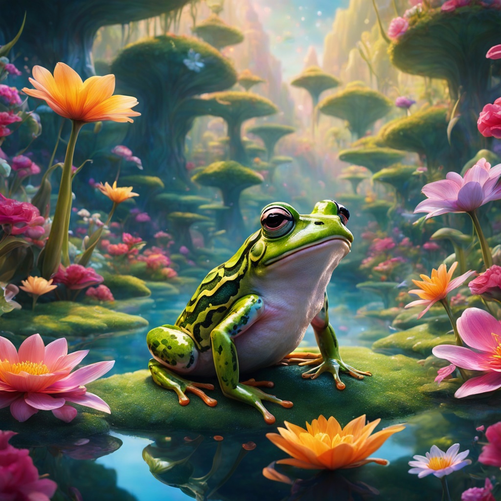 Frog In A Pond.jpg